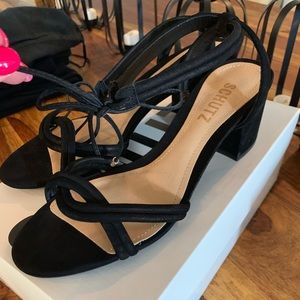 Schutz Sandals-Black